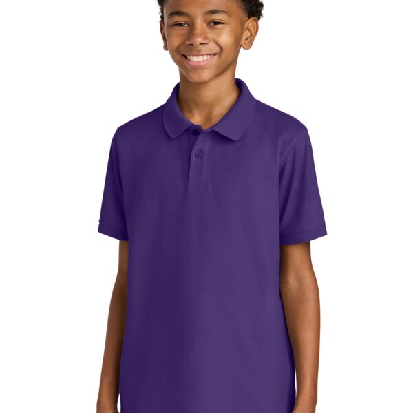 Youth Wearever Signature Pique Polo Thumbnail