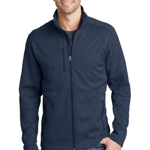 Digi Stripe Fleece Jacket Thumbnail