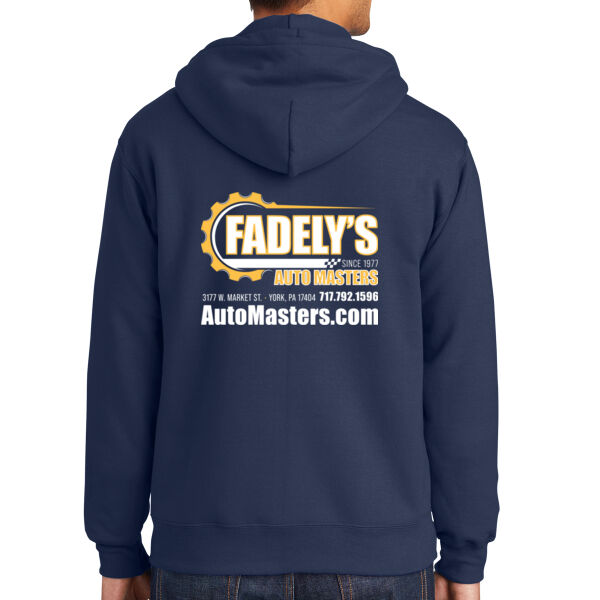 FAD - Personalize - Essential Fleece Full Zip Hooded Sweatshirt Thumbnail