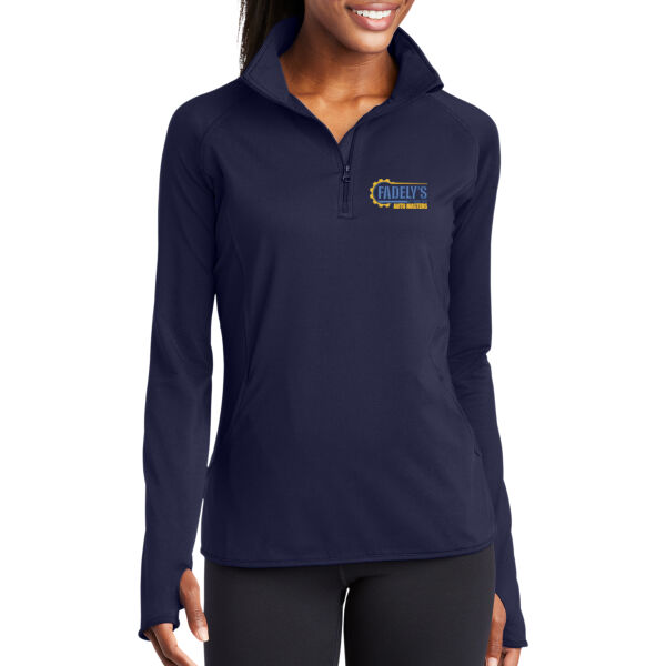 FAD - Women's Stretch 1/4 Zip Pullover Thumbnail